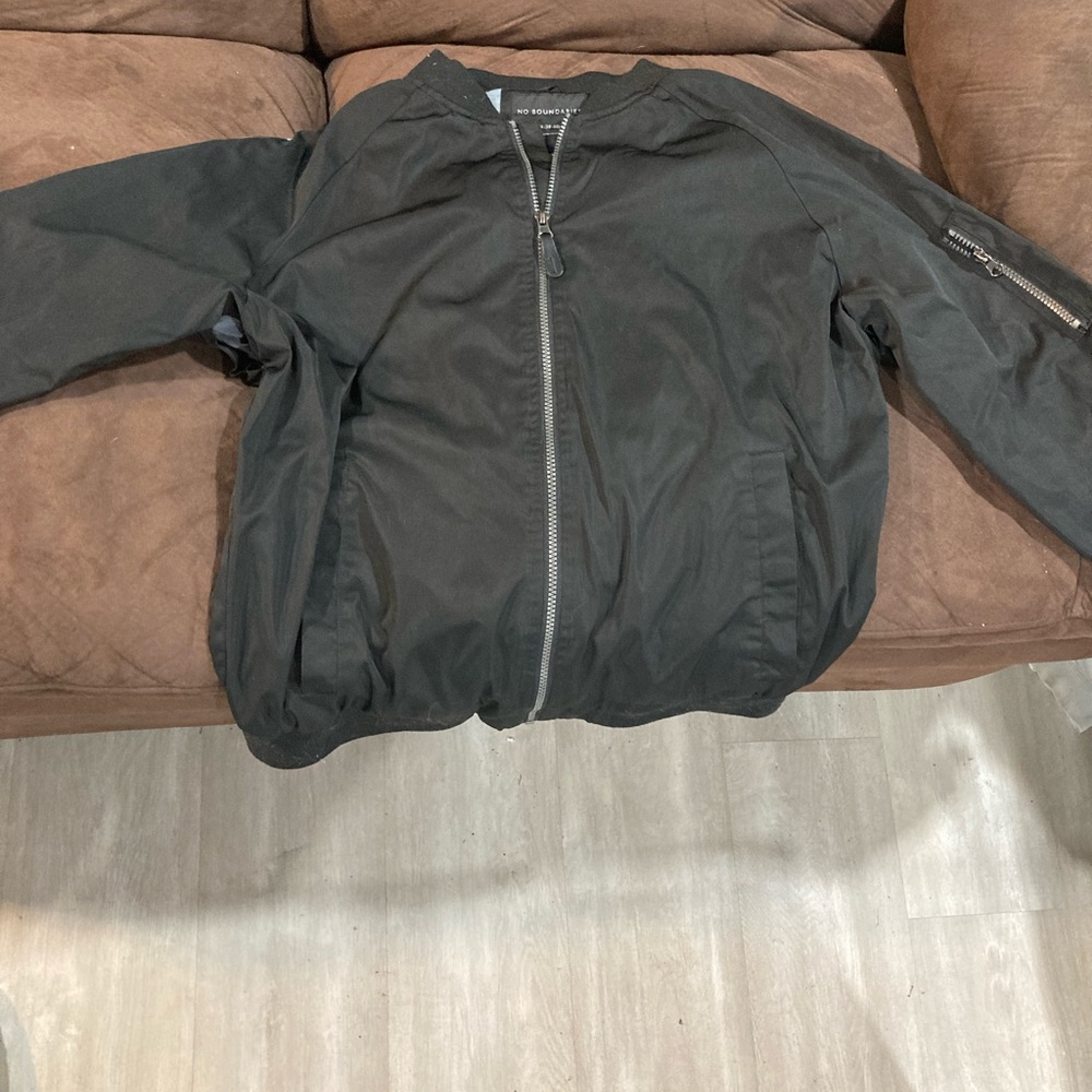 Black Windbreaker